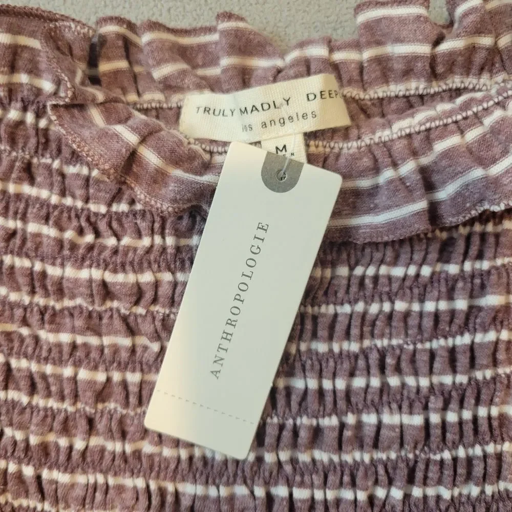 Anthropologie Truly Madly Deeply Tank Top Medium